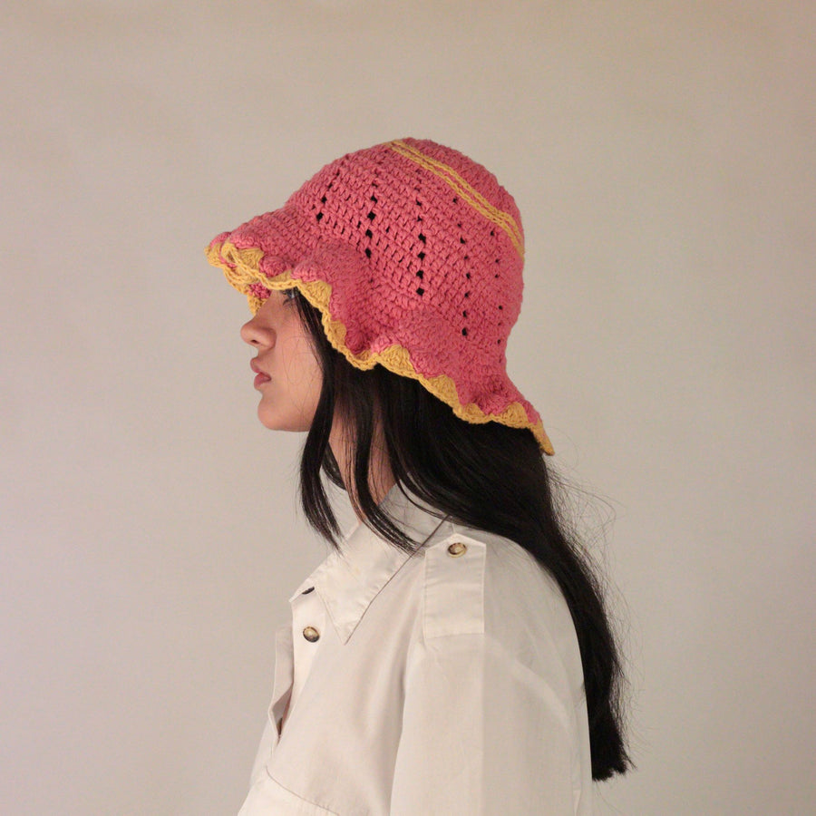 The Popsicle Bucket Crochet Hat