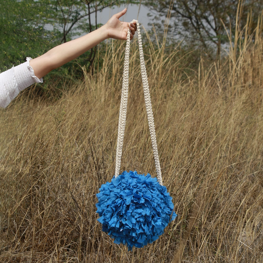 Round Katran Crochet Sling Bag