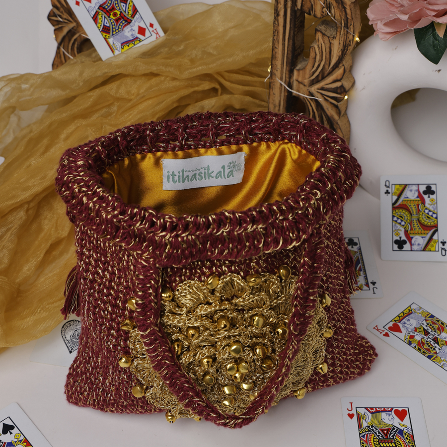 Royal Radiance Handcrafted Potli Bag