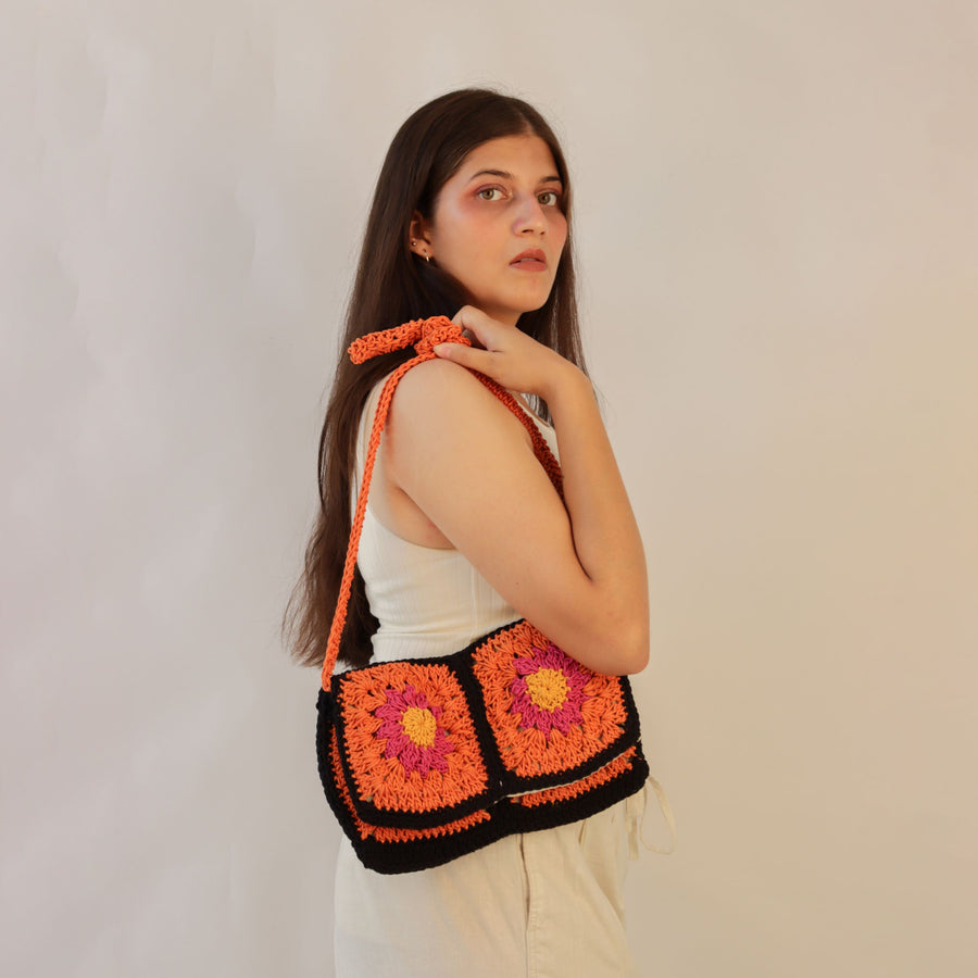 The BohoCrochet Sling Bag
