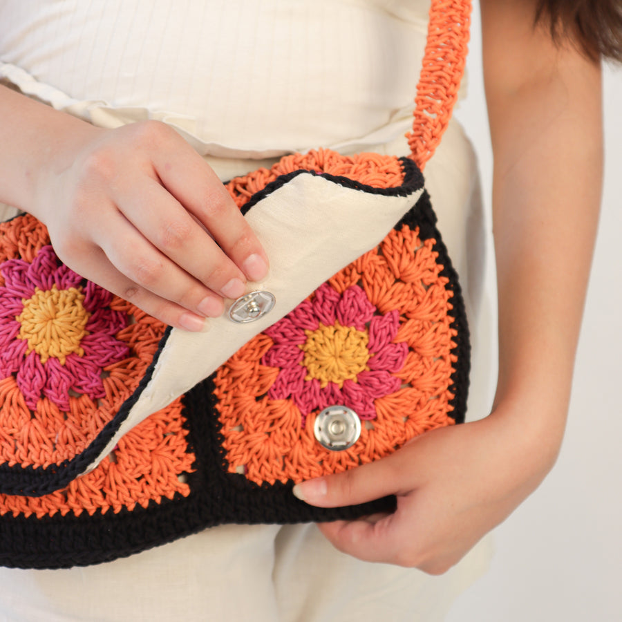 The BohoCrochet Sling Bag