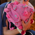Rosette Charm Handcrafted Potli Bag