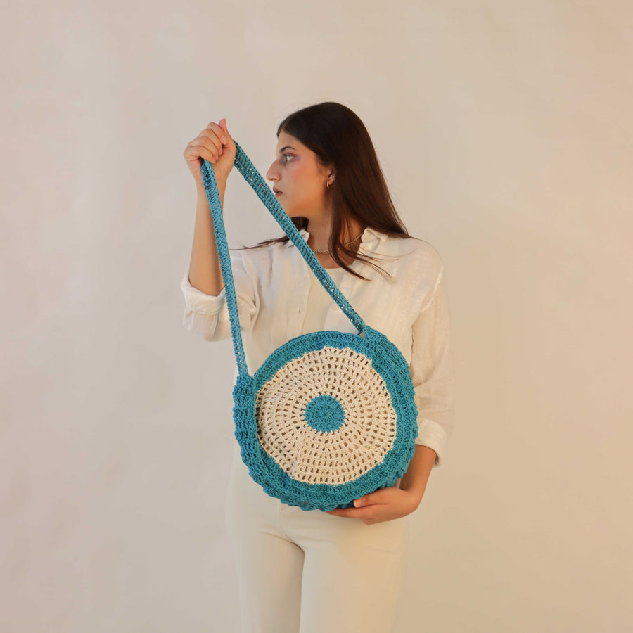 The Mandala Crochet Shoulder Bag
