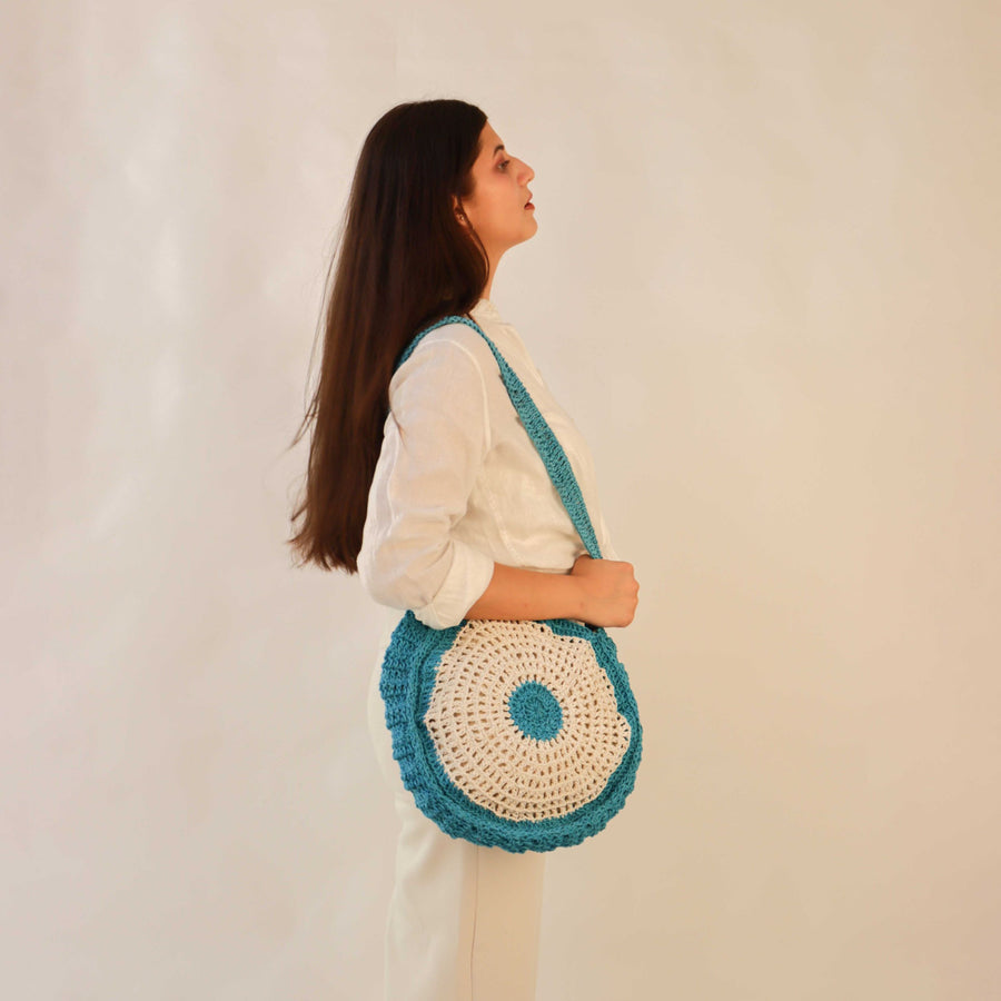 The Mandala Crochet Shoulder Bag