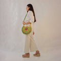 The Caterpillar-D Crochet Cross-body Bag