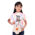 OW Children's Flower Crochet Sling Bag