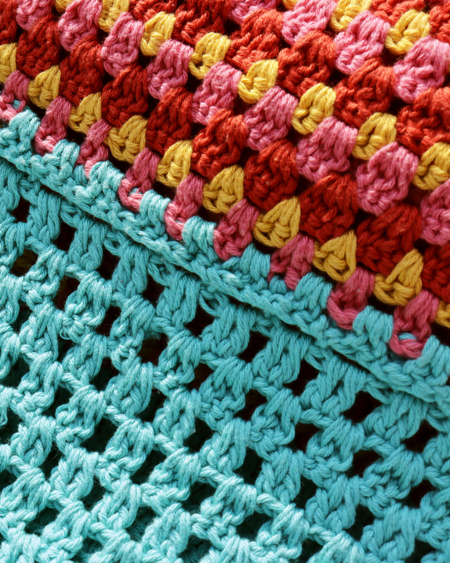 Patch Table Crochet Runner