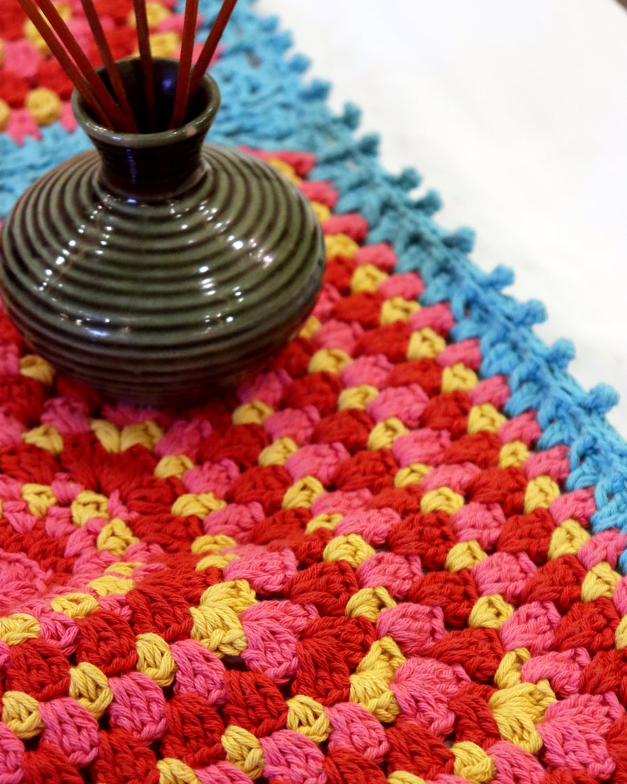 Patch Table Crochet Runner