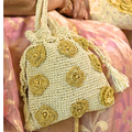 Sunehri Yaad Crochet Potli