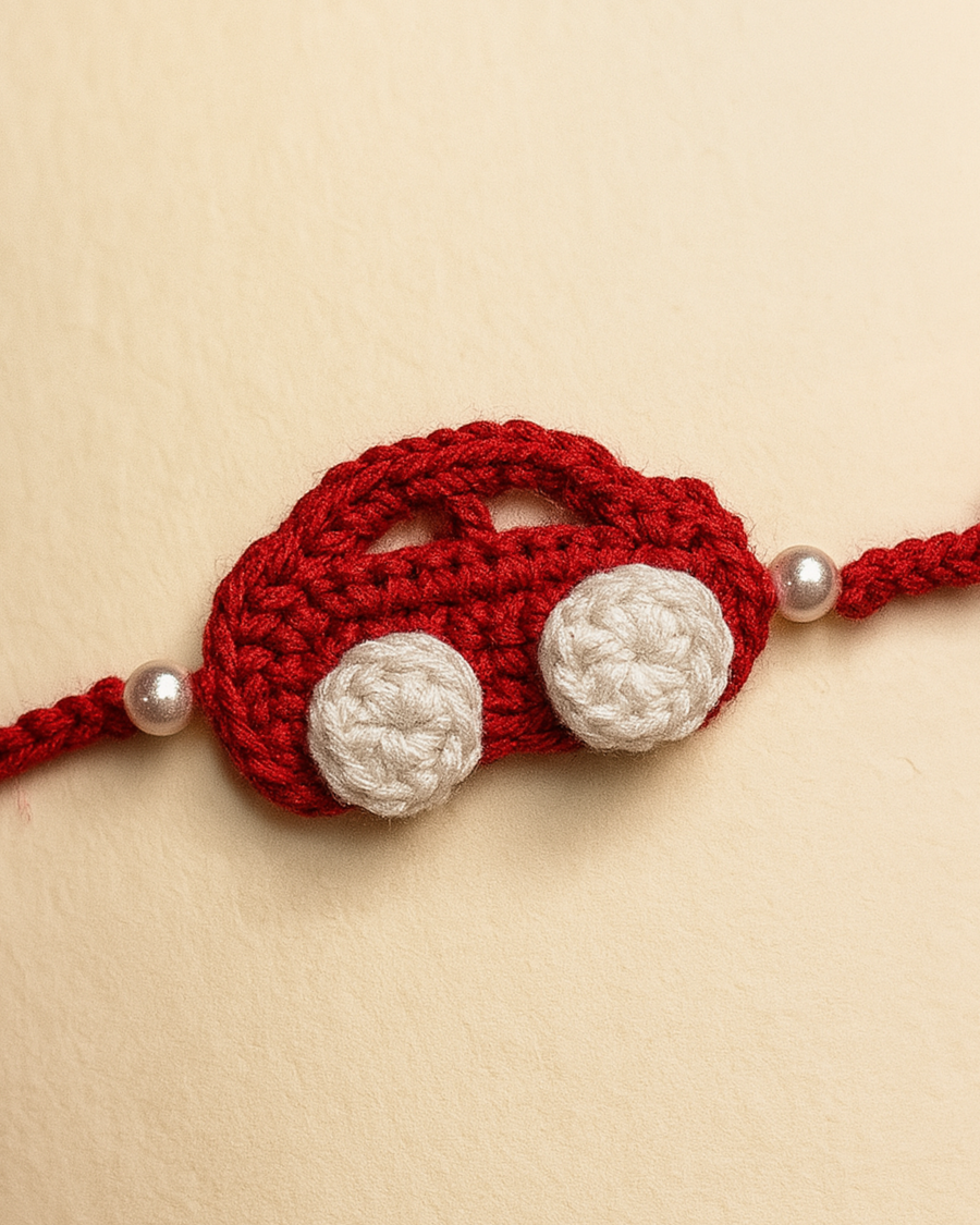 The Red car rakhi