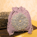 Gul-e yaad crochet Potli