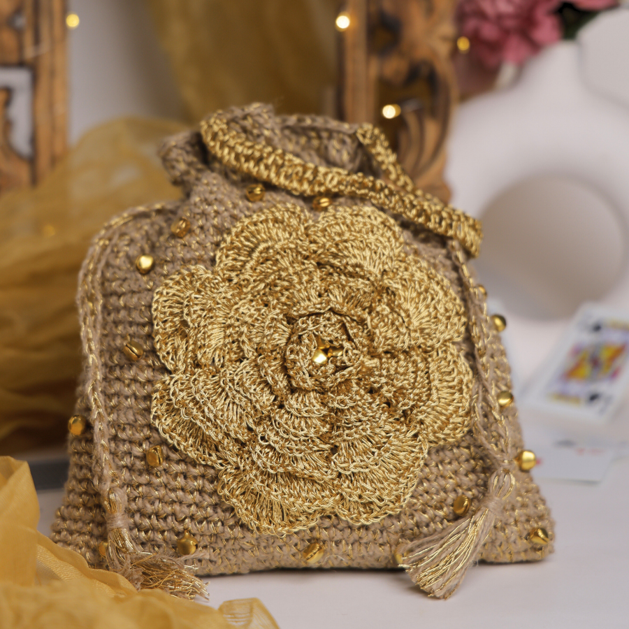 Royal Handcrochet Potli