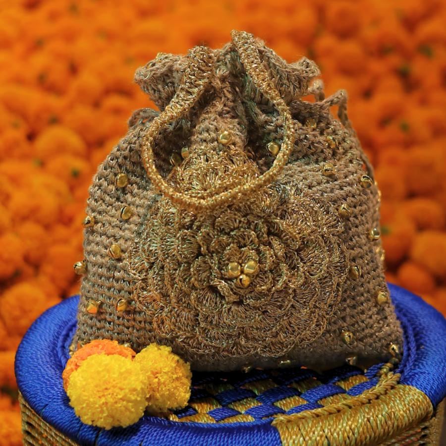 Royal Handcrochet Potli