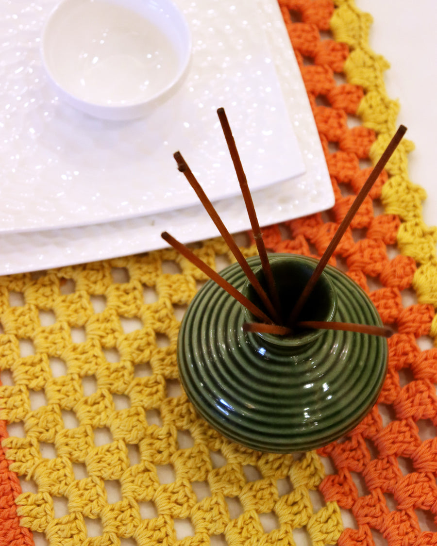 Sunflower Table Crochet Runner