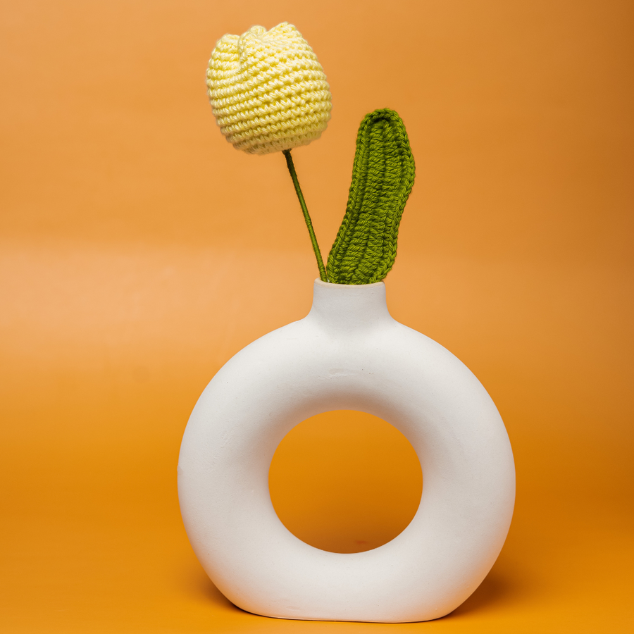 Sunny Crochet Tulip
