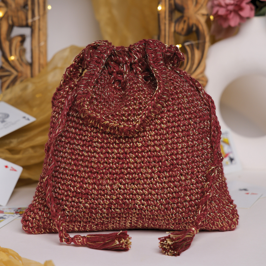 Royal Radiance Handcrafted Potli Bag