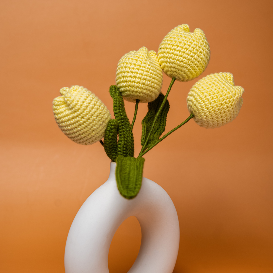Sunny Crochet Tulip