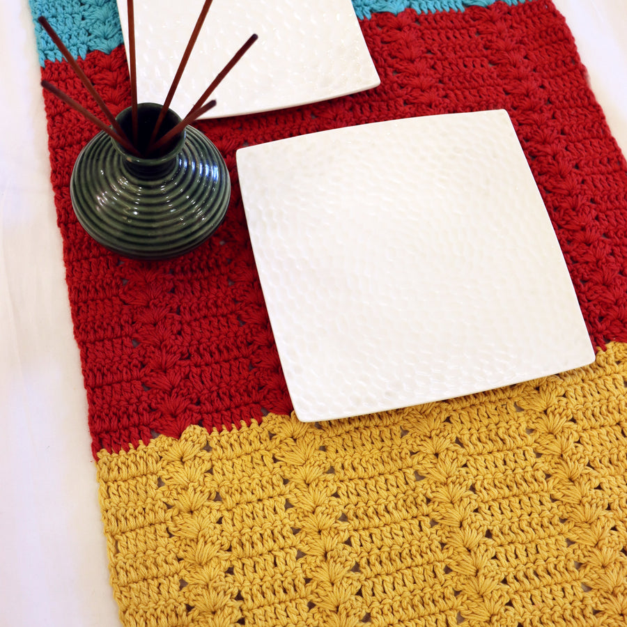 YRB Table Crochet Runner