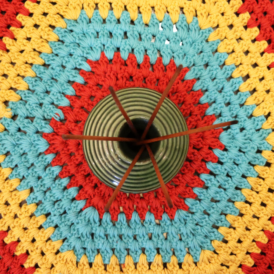 Hexagonal Table Crochet Mat