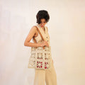 Sunflower Crochet Tote Bag
