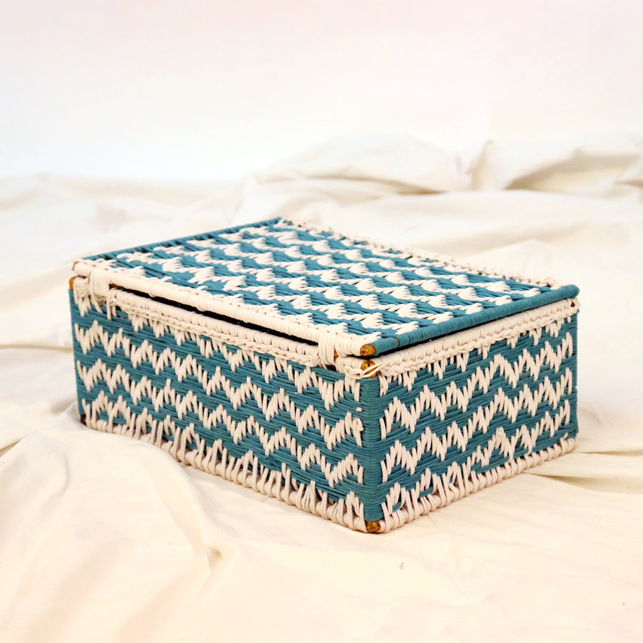 Storage Hand-Woven Basket