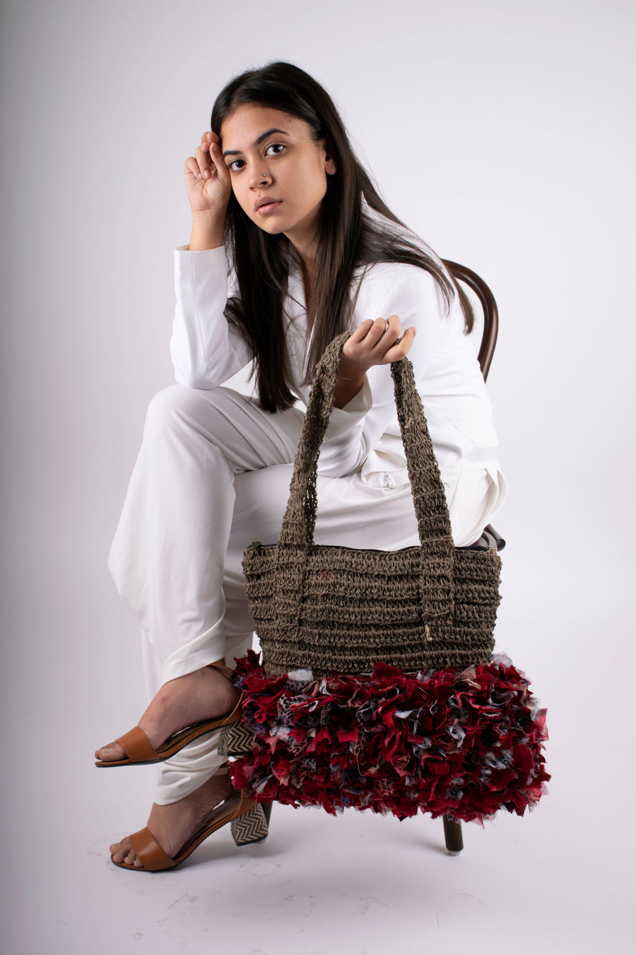 J Katran Crochet Tote Bag