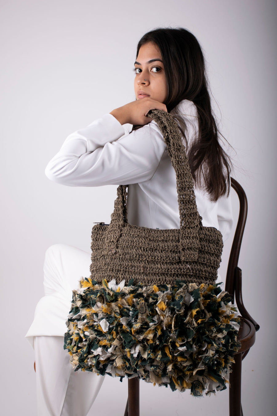J Katran Crochet Tote Bag