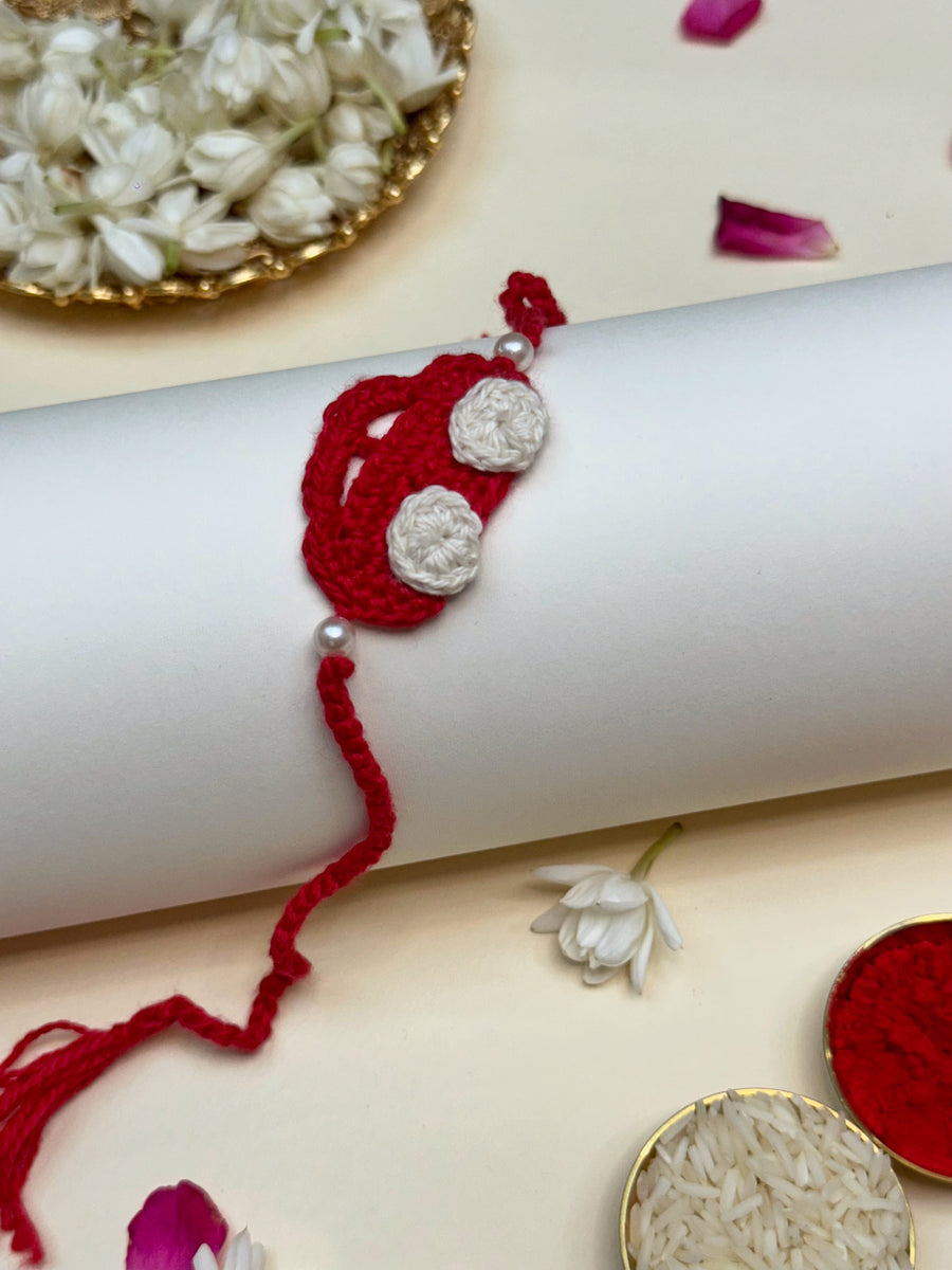 The Red car rakhi