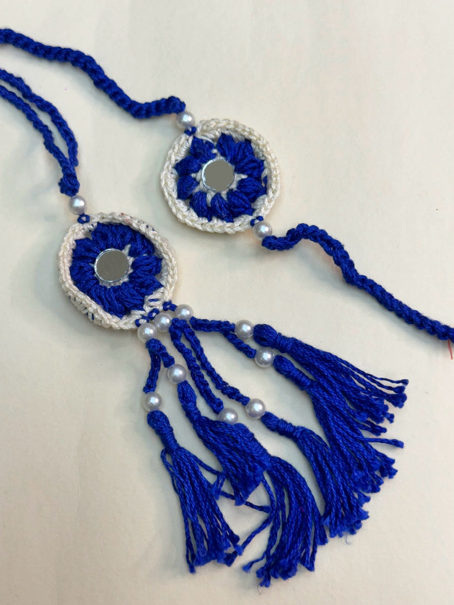 Blue Rakhi set