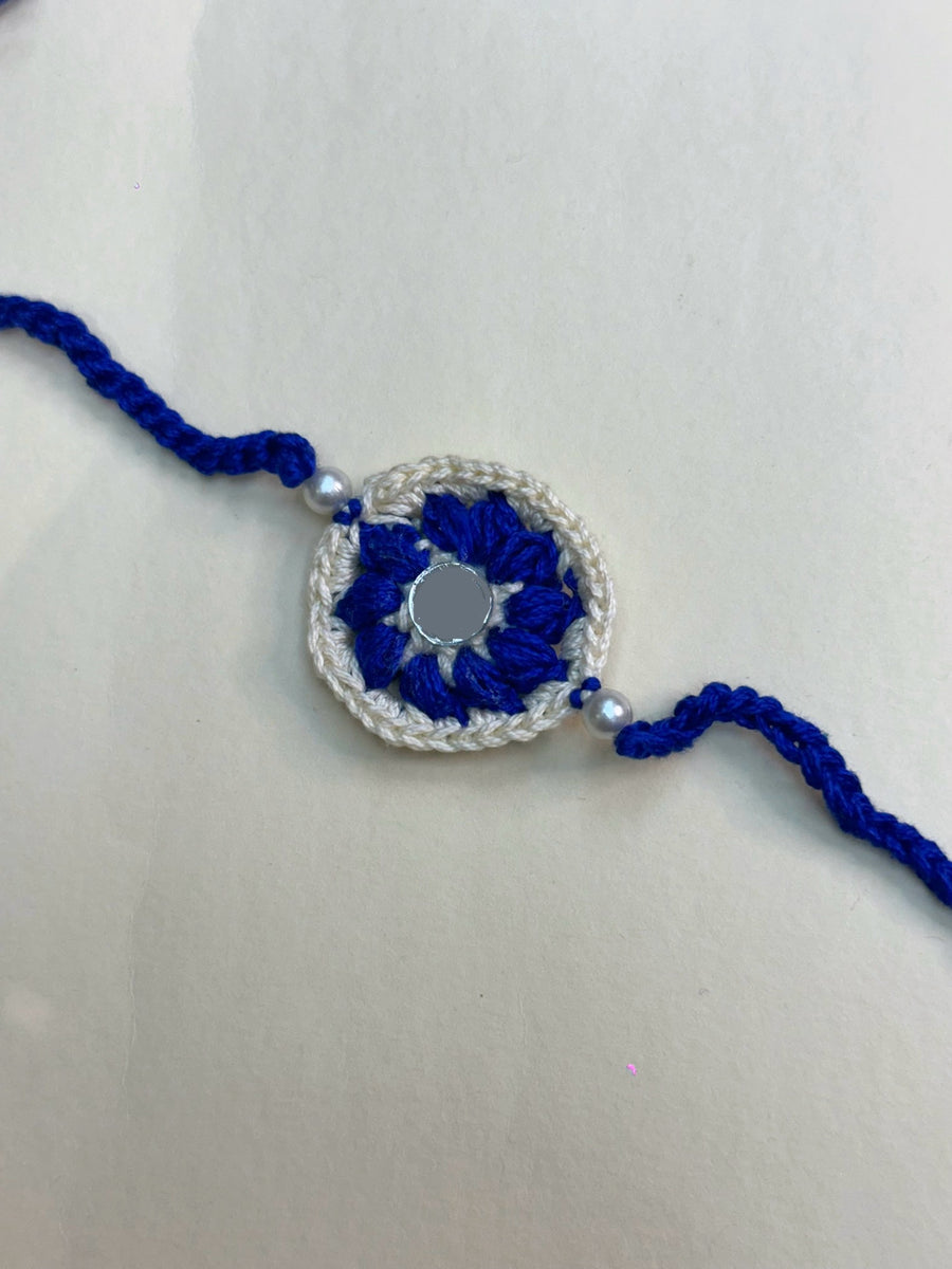 Blue Rakhi set