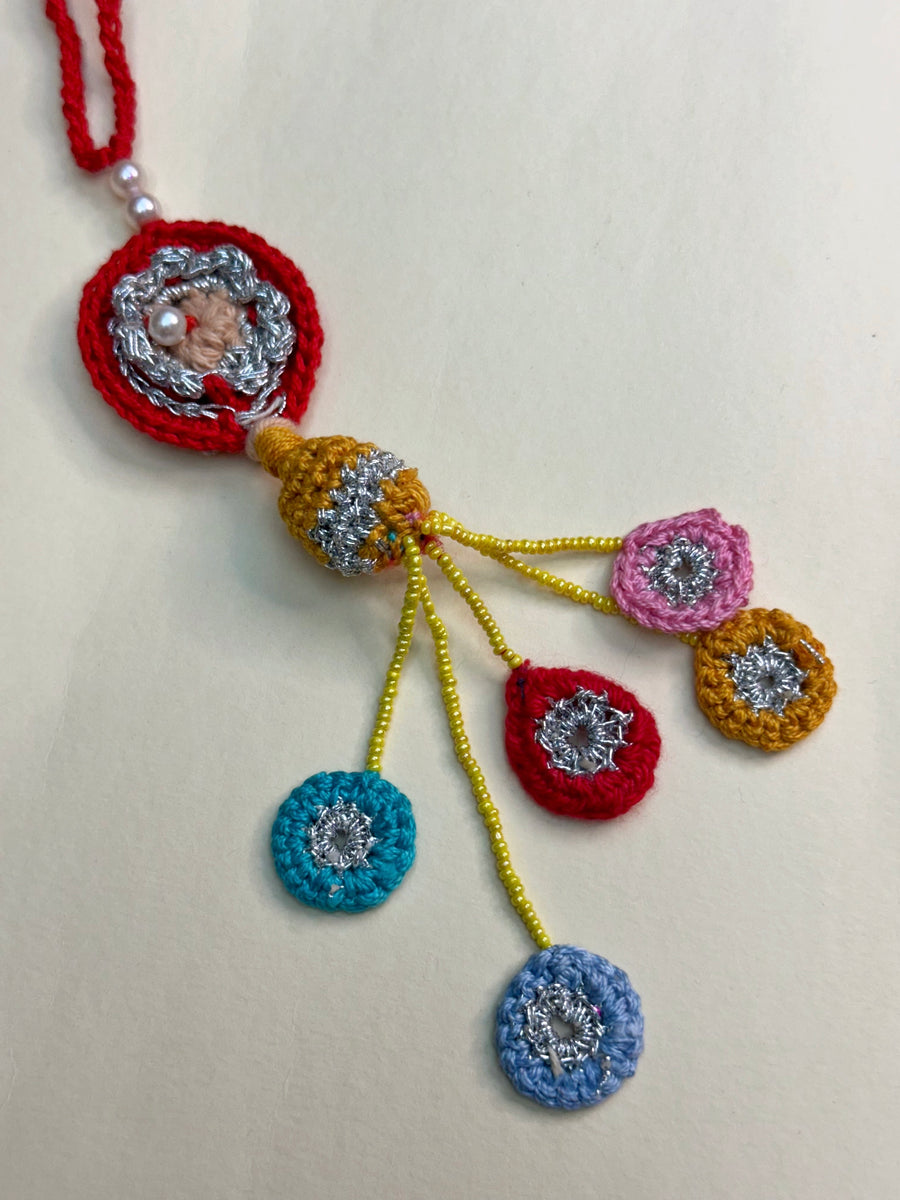 Multicolored Rakhi set