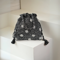 Silver Sprinkle Crochet Potli
