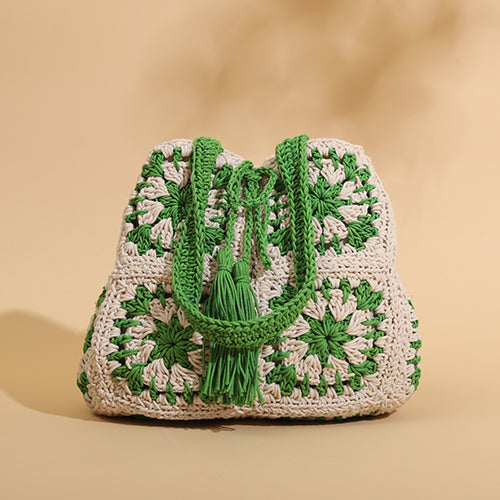 St. Partick Crochet Shoulder Bag