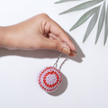 Swirl Round Keychain