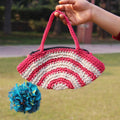 Striper Pouch Handbag