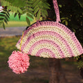 Striper Pouch Handbag