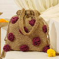 Twilight Rosette crochet Potli