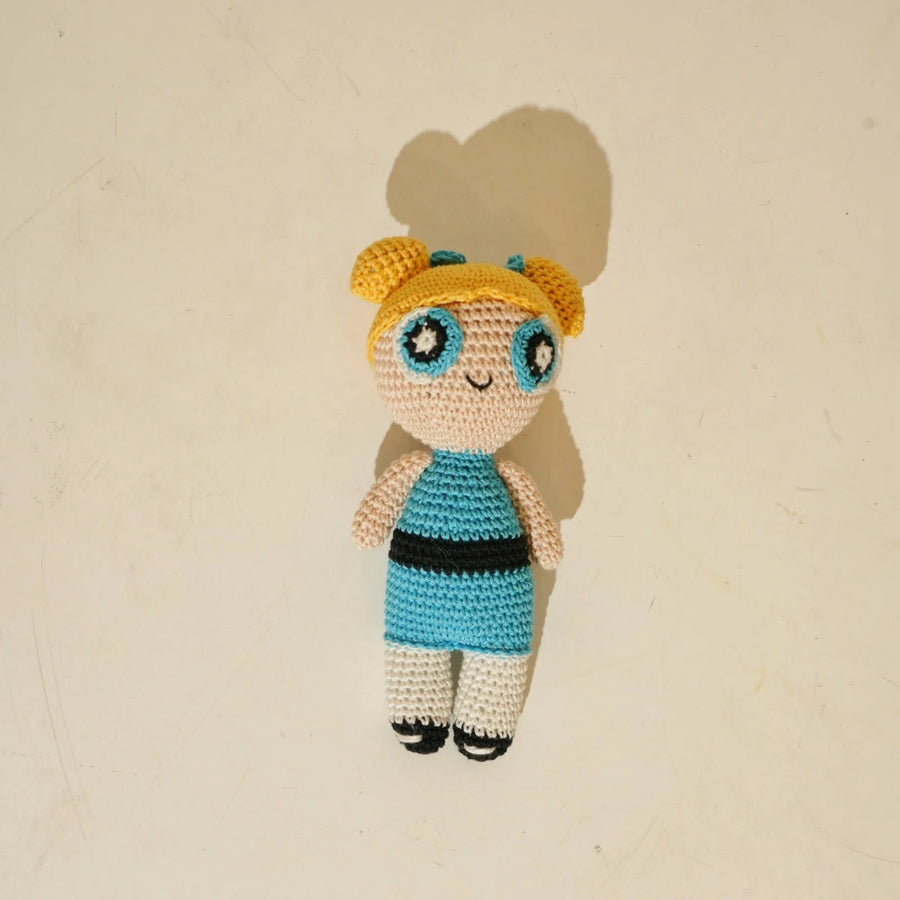 Bubbles Crochet Doll