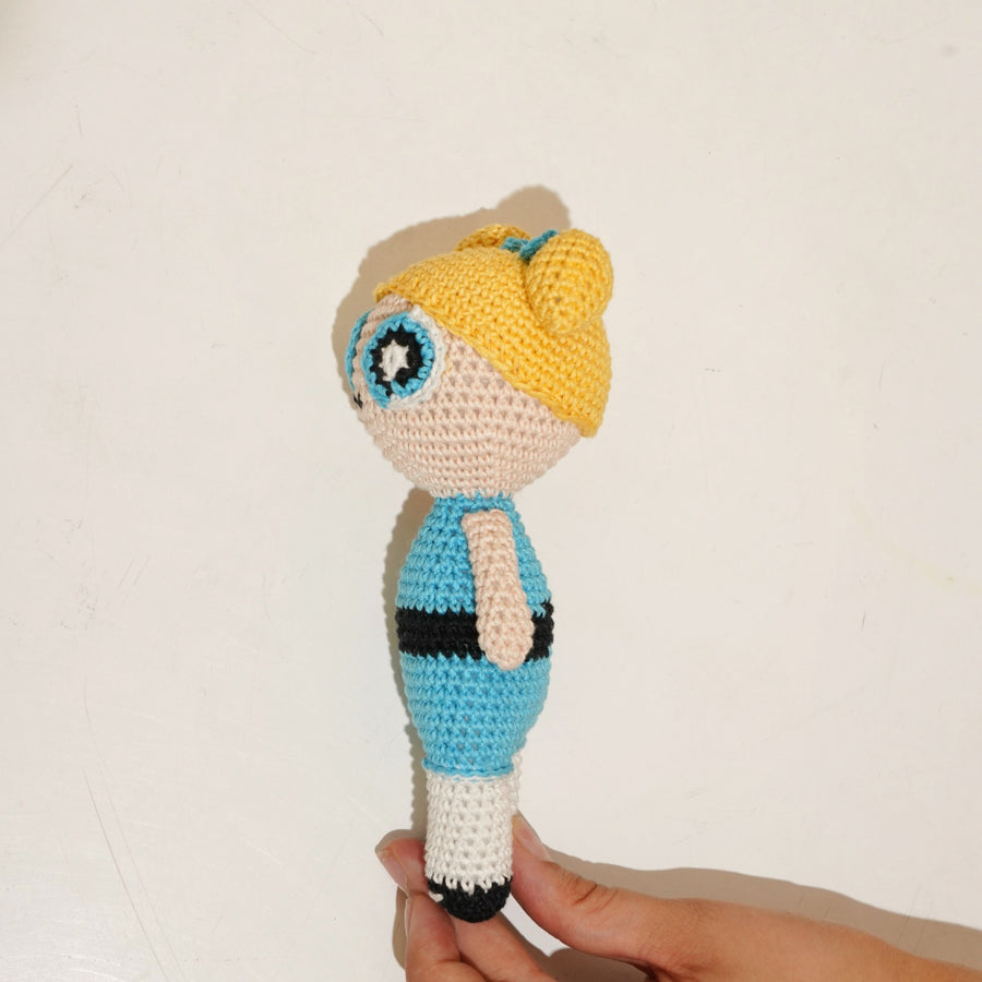 Bubbles Crochet Doll