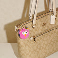 Berry Owl Crochet Keycahin