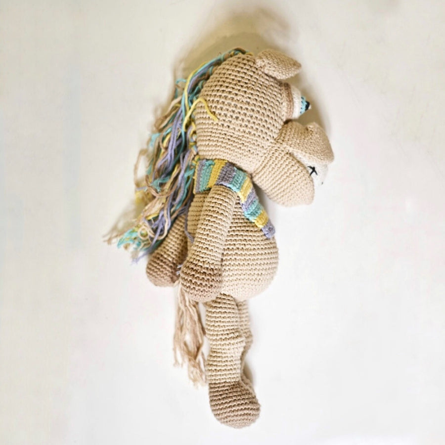 The big eyed Horse Crochet Toy