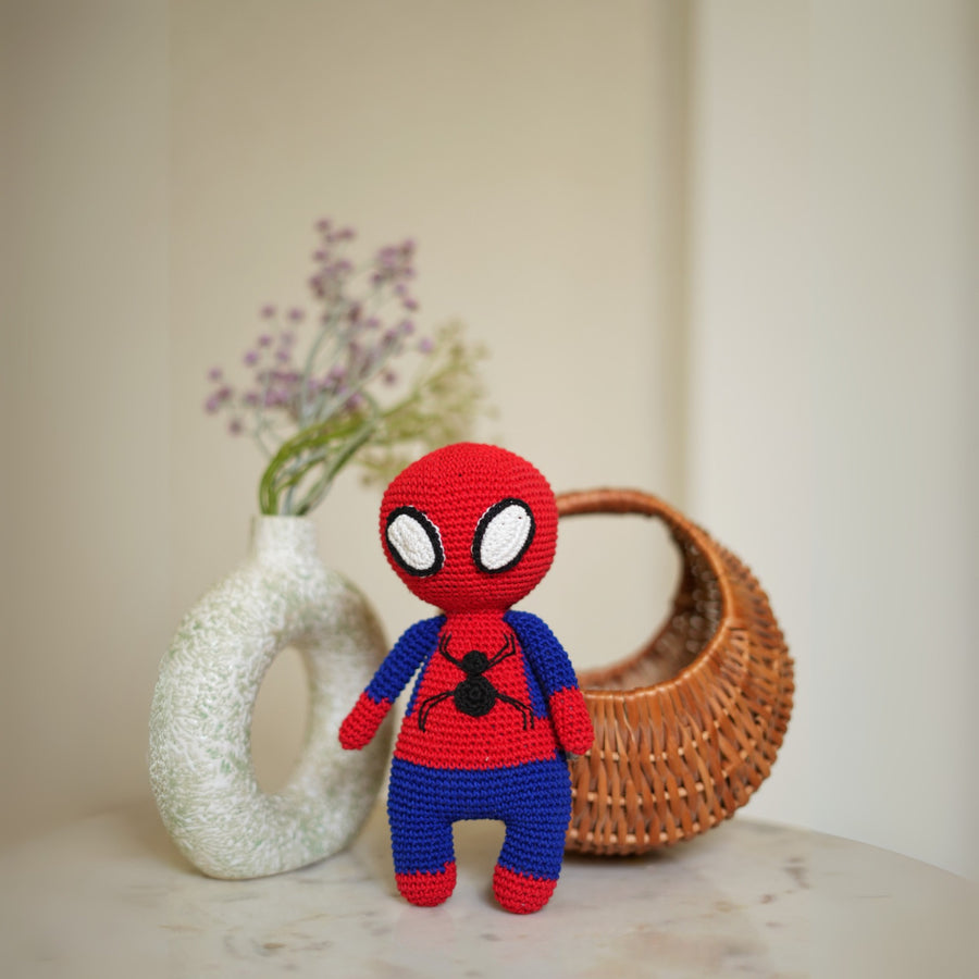 Spiderman Crochet Toy