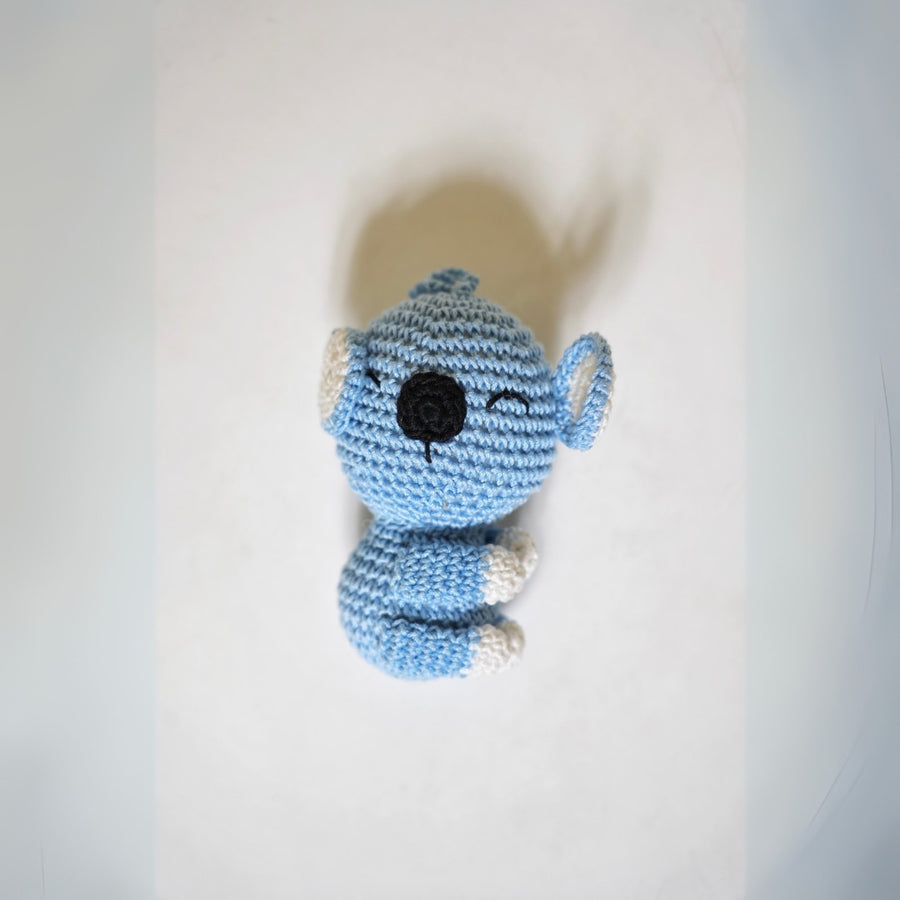 Koko the winking Koala Crochet Key chain