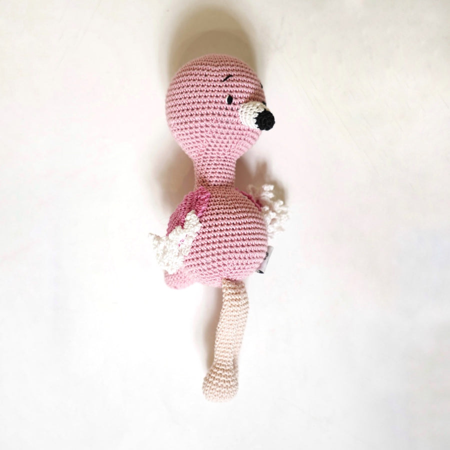 Flora the Crochet Flamingo