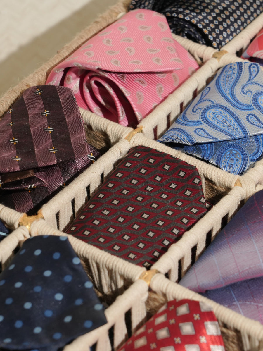 Handwoven 12-Slot Storage Organizer Tray