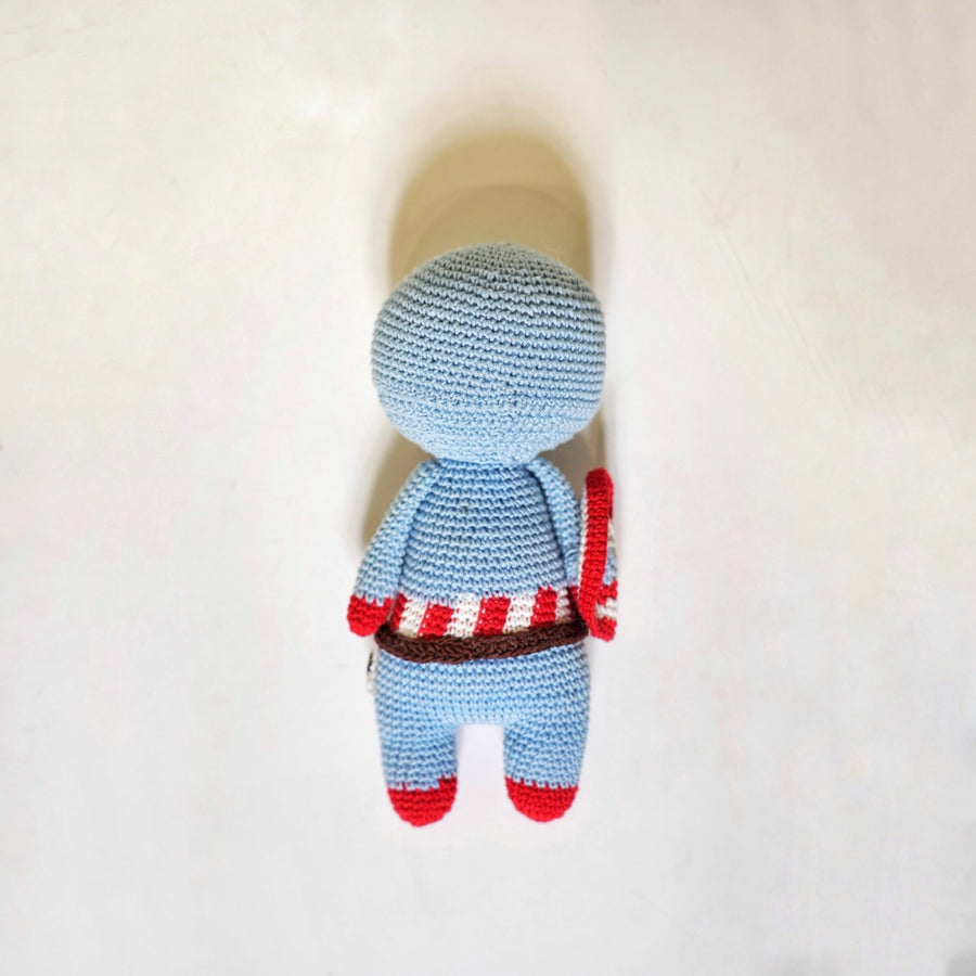 Captain American Crochet Toy