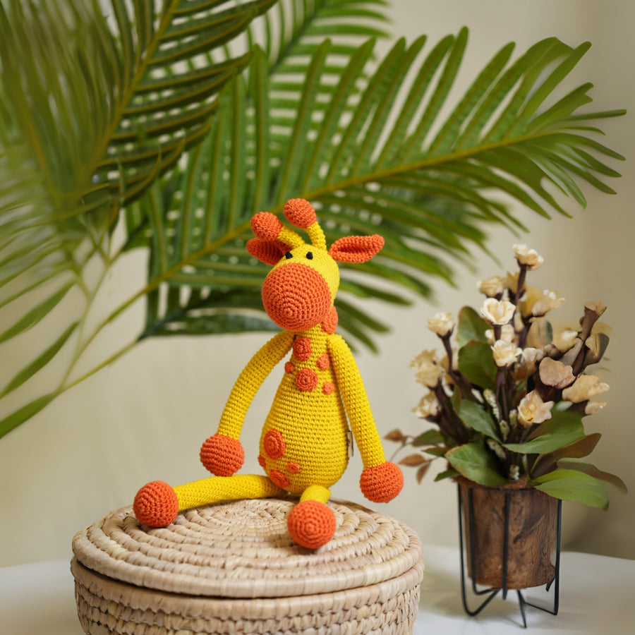 Gerald The Giraffe Crochet Toy