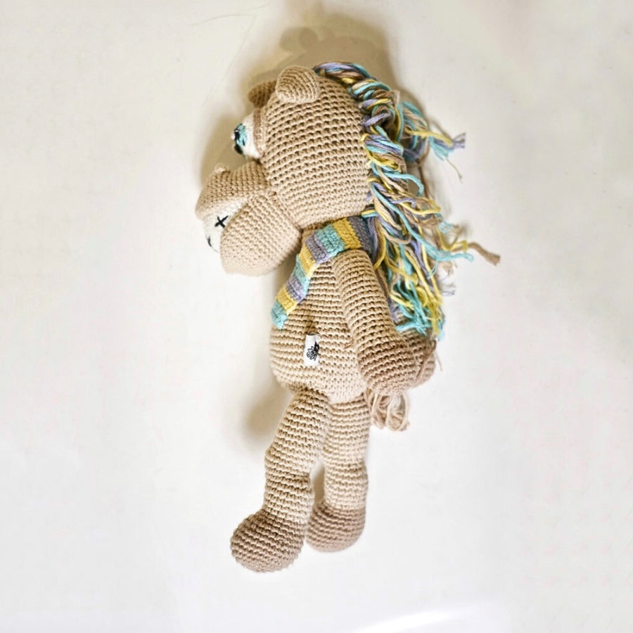The big eyed Horse Crochet Toy