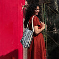 Patchwork Crochet Sling Bag
