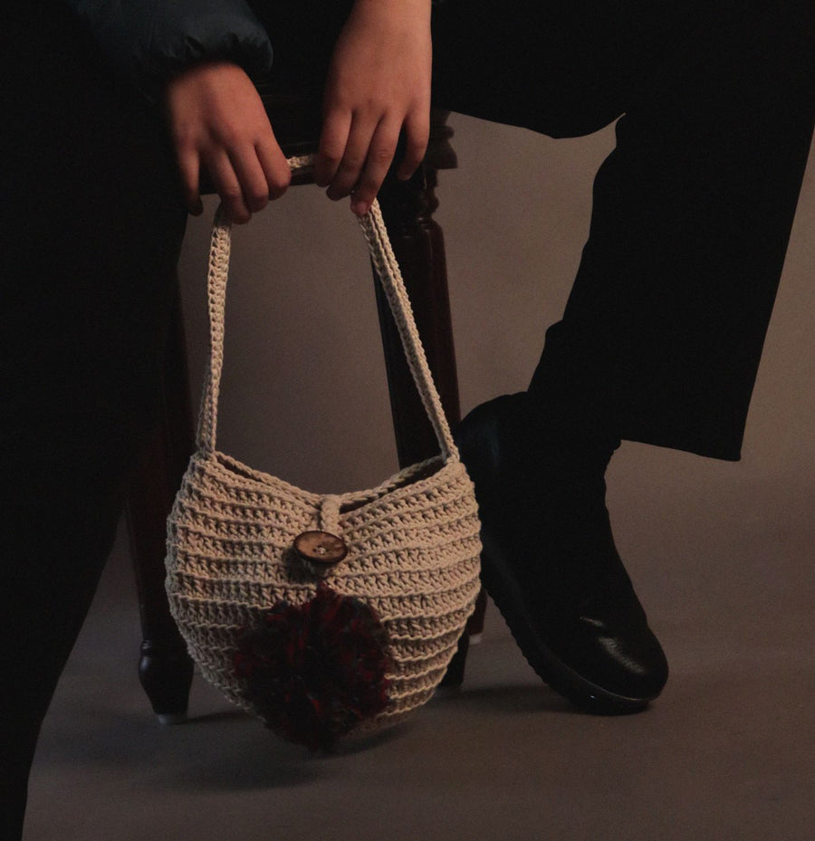 Button-up Crochet Bag – Itihasikala